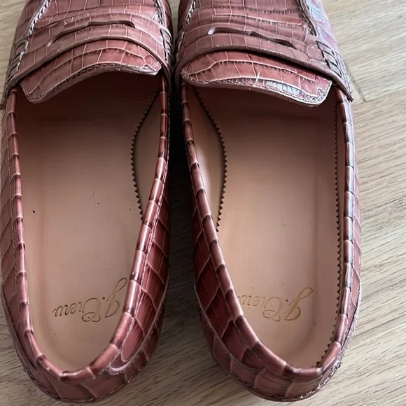 J Crew Croc style loafers 7 - Picture 2 of 4